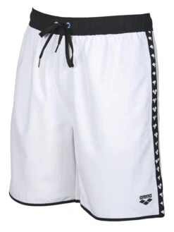 Mustiag Geschaft -Mustiag Geschaft arena badeshorts in weiss 1