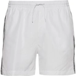 Calvin Klein Badeshorts Medium Drawstring In Pvh Classic White