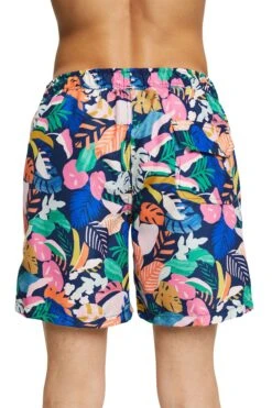 ESPRIT Bade-Shorts Mit Tropischem Print Navy -Mustiag Geschaft esprit bade shorts mit tropischem print navy 2