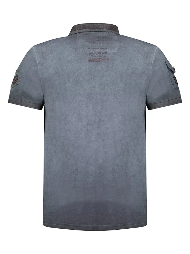 GEOGRAPHICAL NORWAY Poloshirt In Anthrazit 7 GEOGRAPHICAL NORWAY Poloshirt In Anthrazit – Bild 5