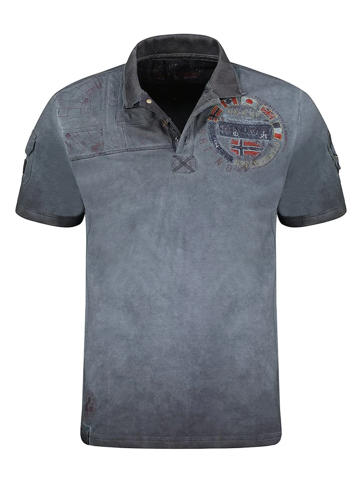 GEOGRAPHICAL NORWAY Poloshirt In Anthrazit 3 GEOGRAPHICAL NORWAY Poloshirt In Anthrazit