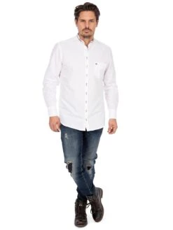 Stehkragenhemd HOLLINGER Weiss Rot (Slim Fit) 21 Stehkragenhemd HOLLINGER Weiss Rot (Slim Fit) -Mustiag Geschaft gipfelsturmer stehkragenhemd hollinger weiss rot slim fit 9