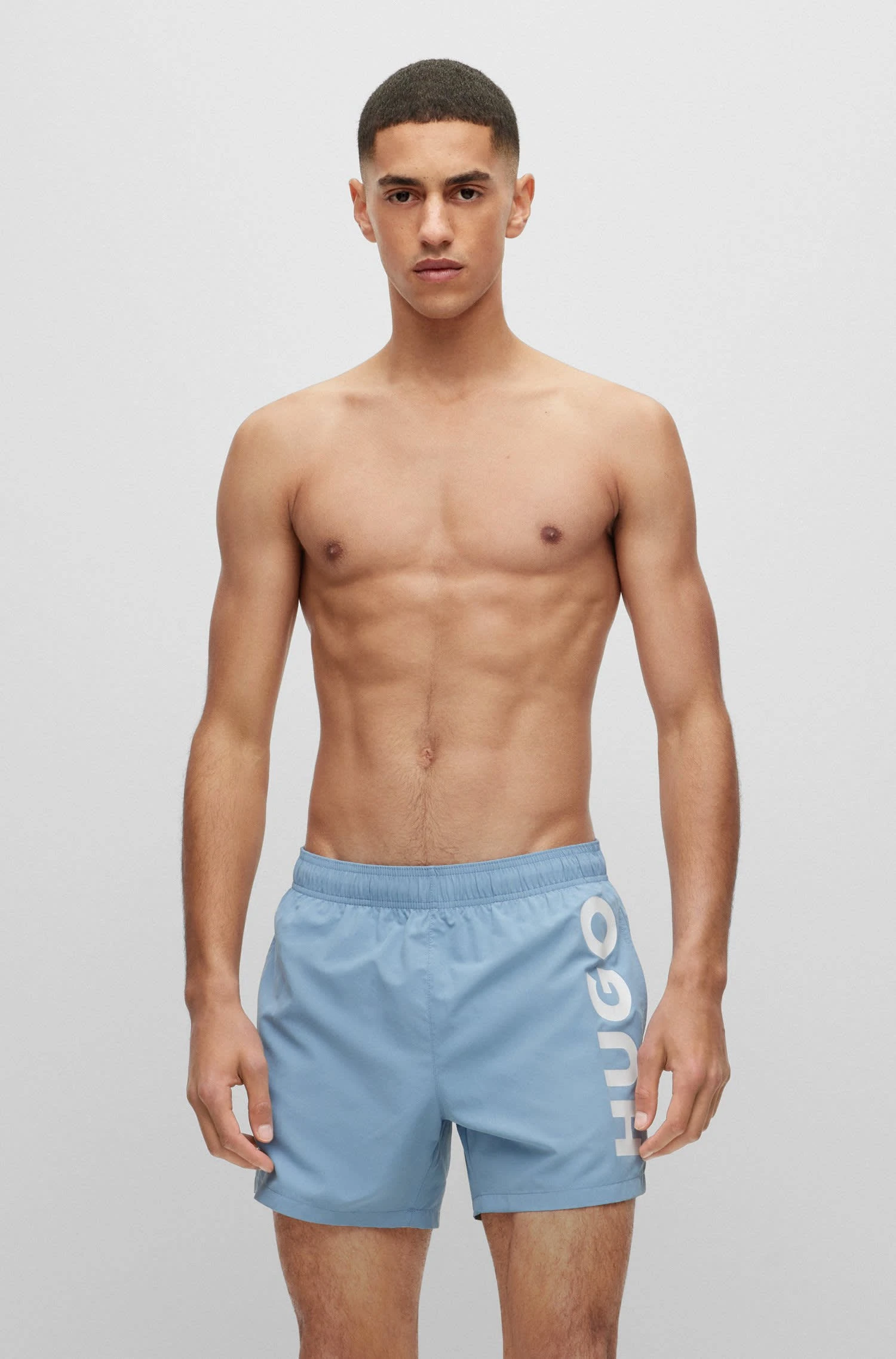 Hugo Badeshorts 'Abas' Blau (451) 4 Hugo Badeshorts 'Abas' Blau (451) – Bild 2