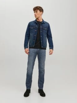 Jack & Jones Jeans "Clark" - Regular Fit - In Dunkelblau -Mustiag Geschaft jack and jones jeans clark regular fit in dunkelblau 3