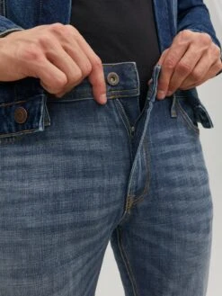 Jack & Jones Jeans "Clark" - Regular Fit - In Dunkelblau -Mustiag Geschaft jack and jones jeans clark regular fit in dunkelblau 5