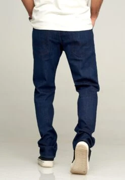 Jack & Jones Jeans Straight Leg - CLARK JJARIS In Rinsed Dark Blue Denim -Mustiag Geschaft jack and jones jeans straight leg clark jjaris in rinsed dark blue denim 3