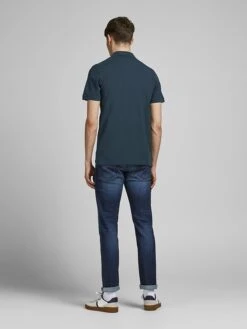 Jack & Jones Poloshirt "Jjepaulos" In Dunkelblau -Mustiag Geschaft jack and jones poloshirt jjepaulos in dunkelblau 2