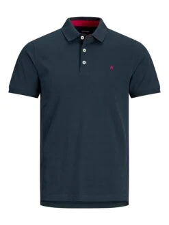 Jack & Jones Poloshirt "Jjepaulos" In Dunkelblau -Mustiag Geschaft jack and jones poloshirt jjepaulos in dunkelblau 6