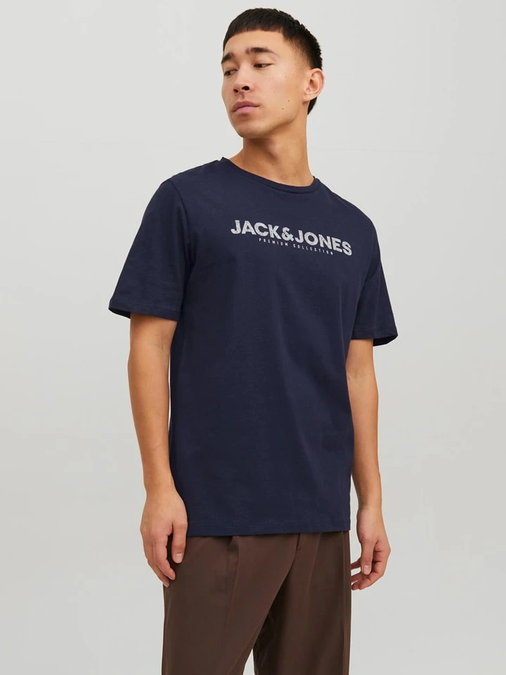 Jack & Jones Shirt "Booster" In Dunkelblau 4 Jack & Jones Shirt "Booster" In Dunkelblau – Bild 2