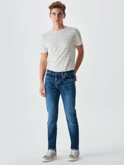LTB Jeans "Servando" - Slim Fit - In Blau -Mustiag Geschaft ltb jeans servando slim fit in blau 2