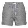 Only & Sons Badeshorts In Schwarz/ Weiß -Mustiag Geschaft only and sons badeshorts in schwarz weiss