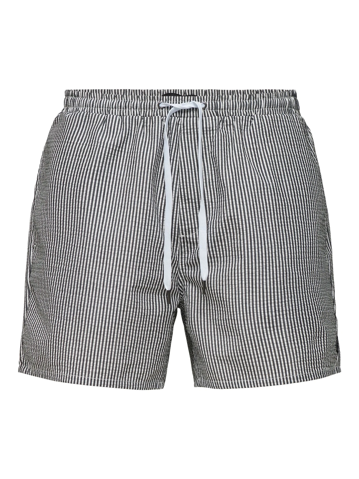Only & Sons Badeshorts In Schwarz/ Weiß 3 Only & Sons Badeshorts In Schwarz/ Weiß