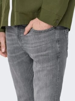 Only & Sons Jeans "Loom" - Slim Fit - In Grün 11 Only & Sons Jeans "Loom" - Slim Fit - In Grün -Mustiag Geschaft only and sons jeans loom slim fit in grun 3