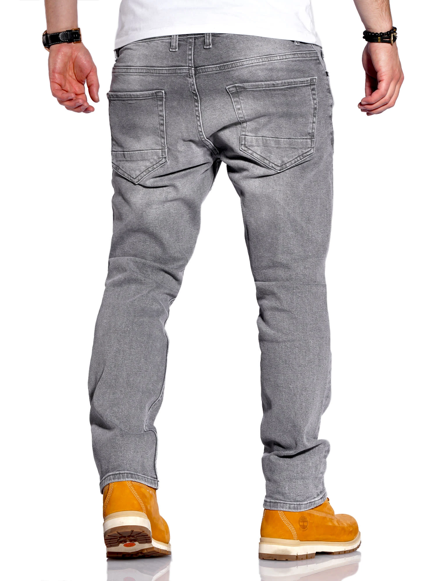 Jeanshose Nick In Grau 5 Jeanshose Nick In Grau – Bild 3