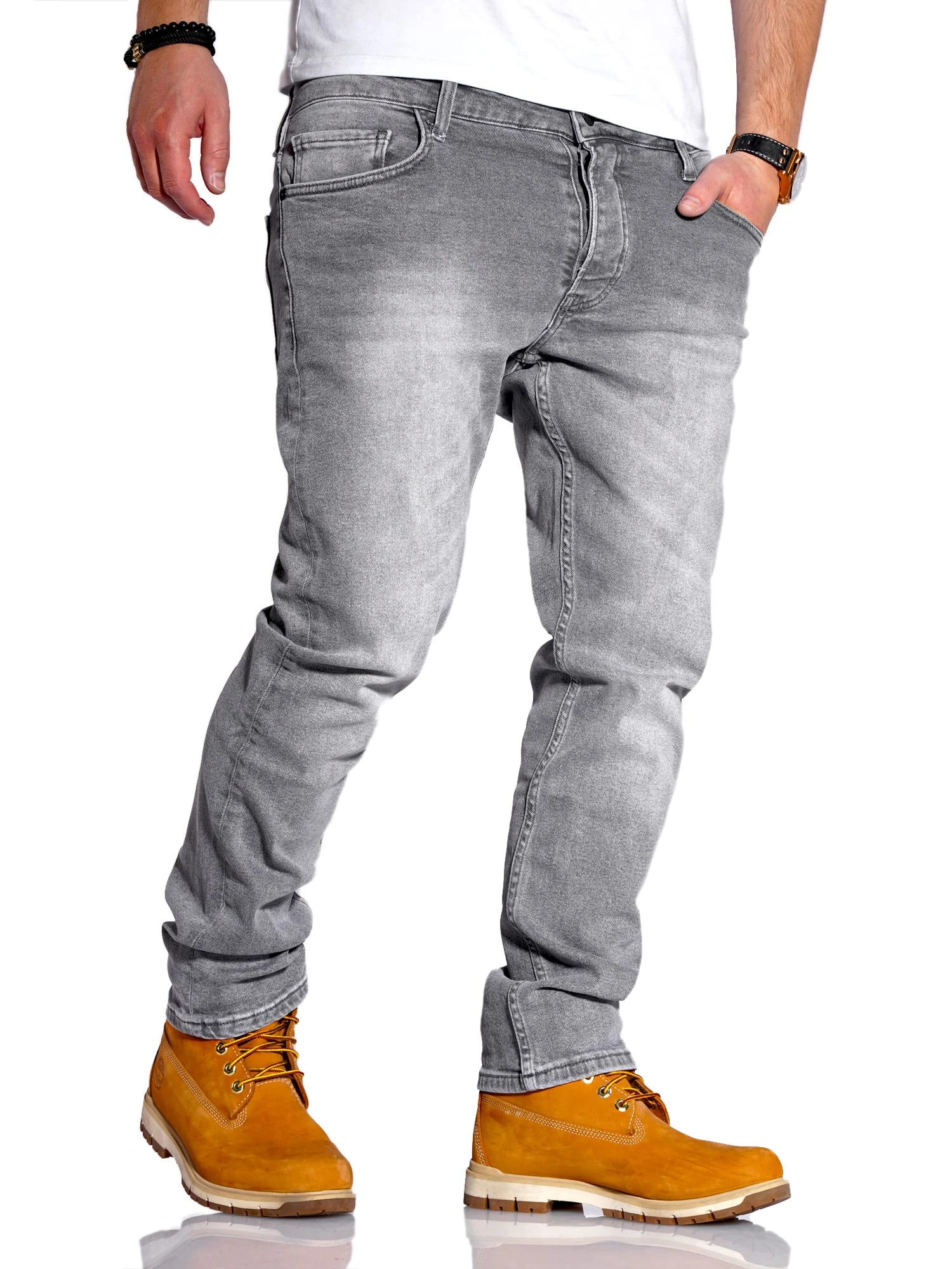 Jeanshose Nick In Grau 3 Jeanshose Nick In Grau