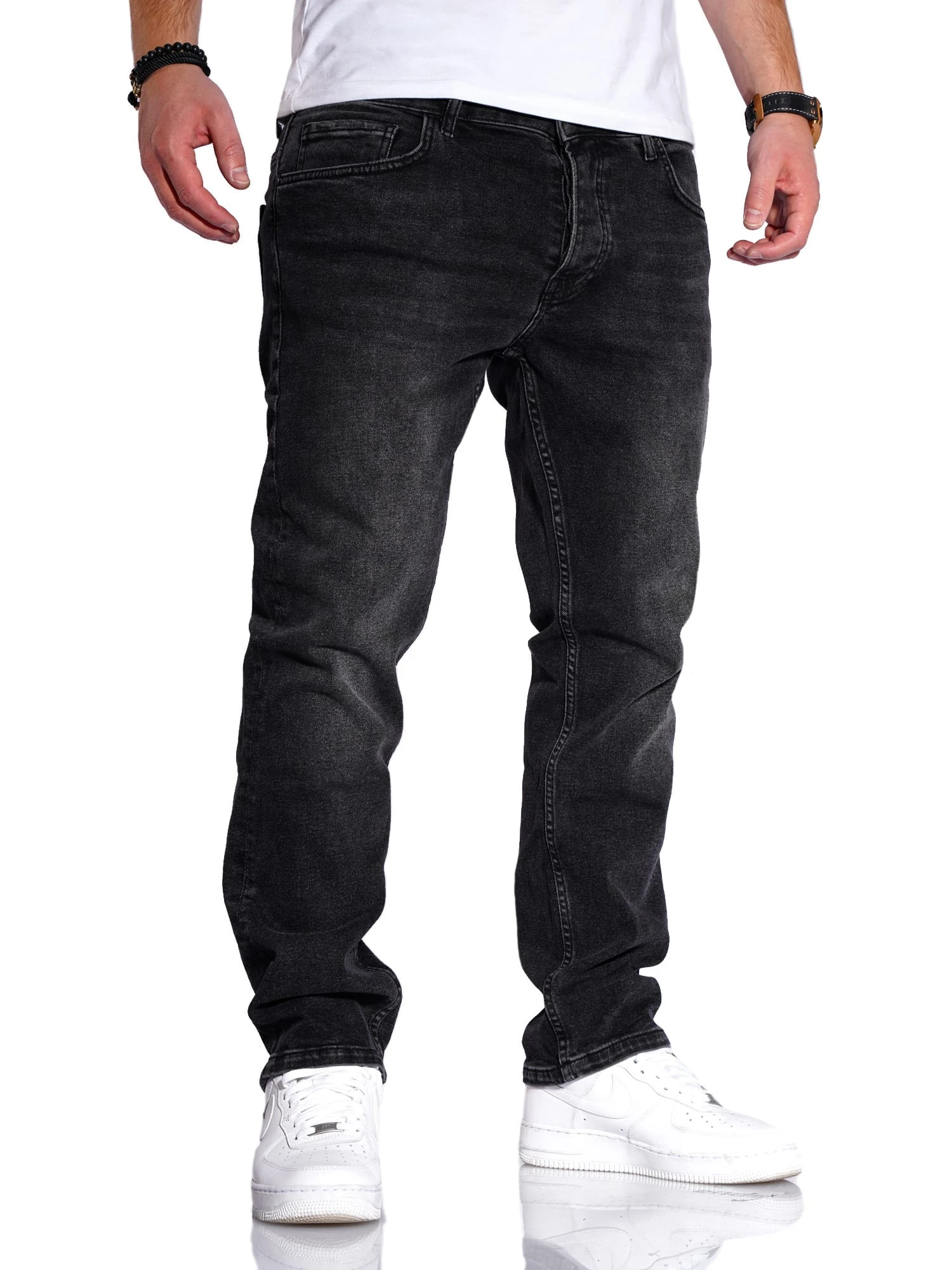 Jeanshose Nick In Schwarz 4 Jeanshose Nick In Schwarz – Bild 2