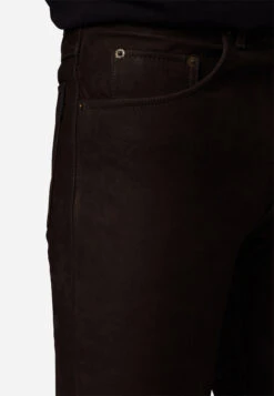 Lederhose RT-101, Nubuk In Braun -Mustiag Geschaft ricano lederhose rt 101 nubuk in braun 3