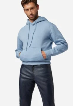 Lederhose Slim Fit In Blau -Mustiag Geschaft ricano lederhose slim fit in blau 4