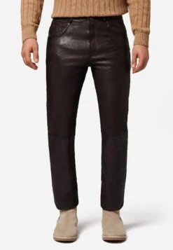 Lederhose Trant Pant In Braun