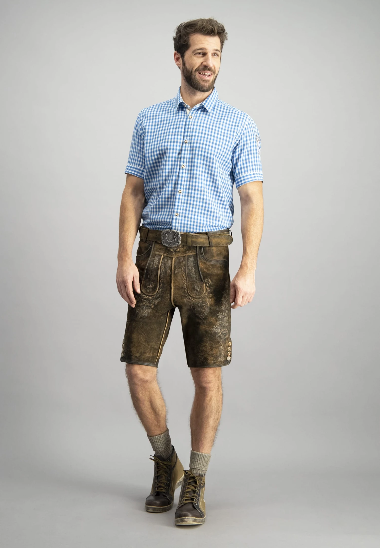 Hemd "Connor" In Azur 4 Hemd "Connor" In Azur – Bild 2