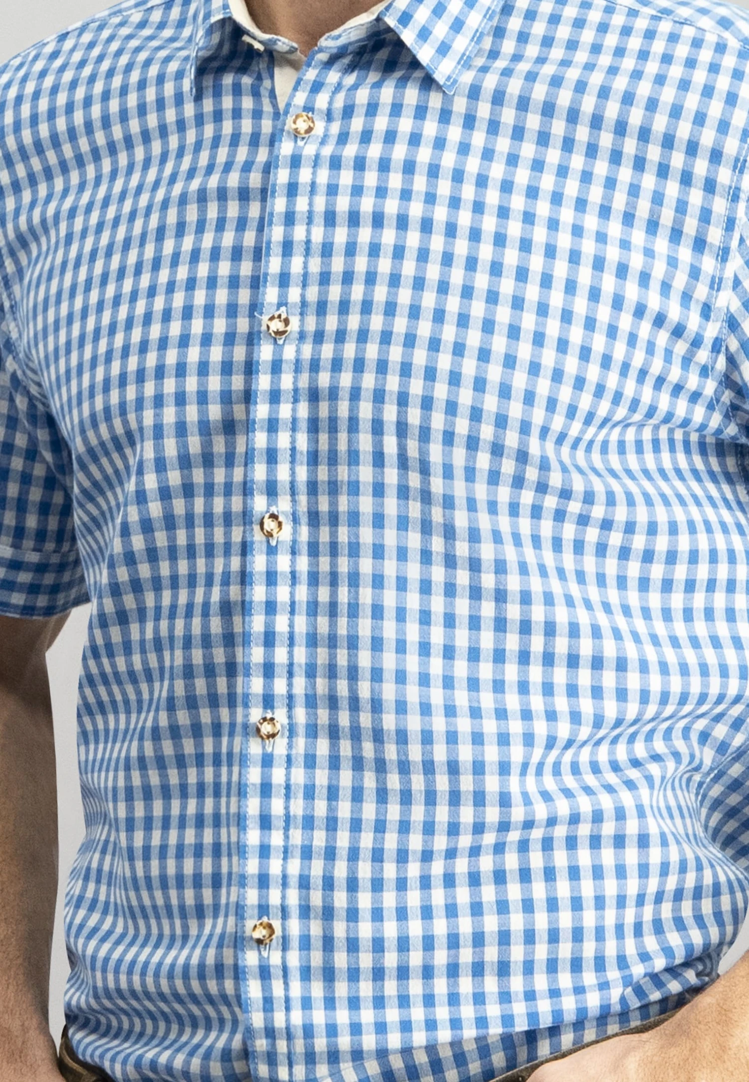 Hemd "Connor" In Azur 6 Hemd "Connor" In Azur – Bild 4