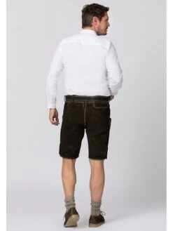 Lederhose "Oliver" In Dunkelbraun -Mustiag Geschaft stockerpoint lederhose oliver in dunkelbraun 2