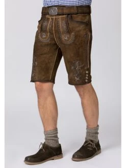 Lederhose "Thomas" In Braun -Mustiag Geschaft stockerpoint lederhose thomas in braun 3