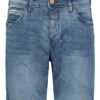 SUBLEVEL Jeans-Bermudas In Blau