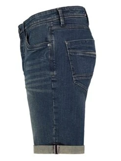 SUBLEVEL Jeans-Bermudas In Dunkelblau -Mustiag Geschaft sublevel jeans bermudas in dunkelblau 2