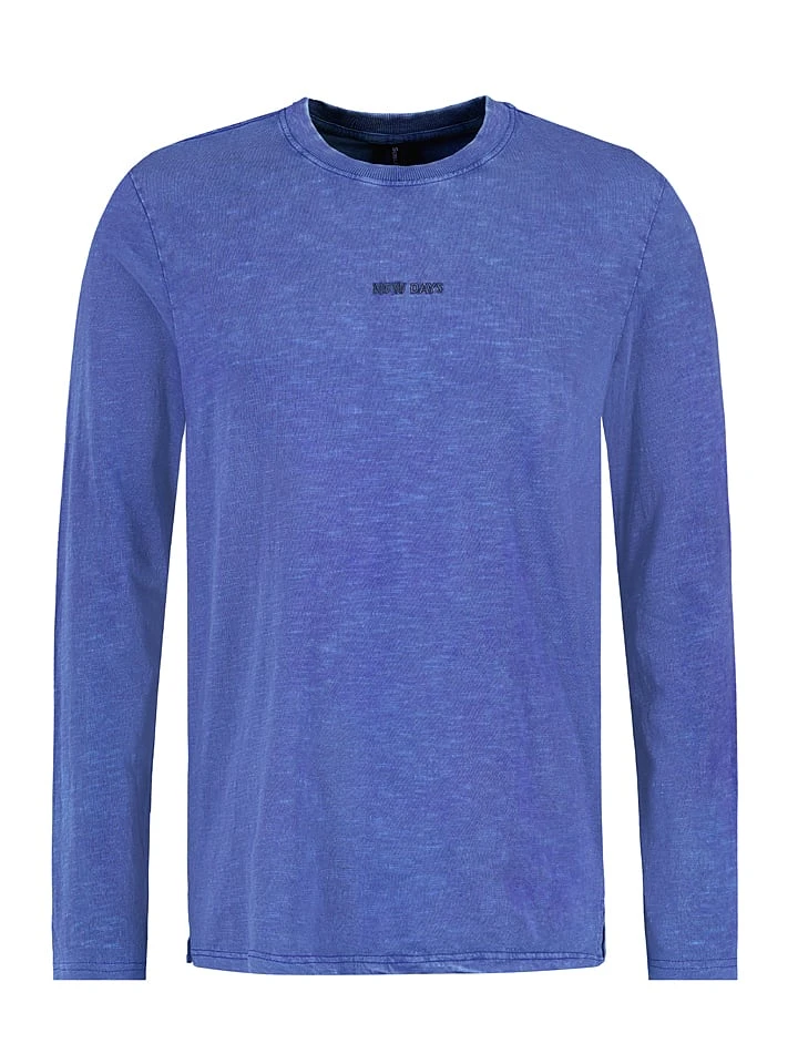 SUBLEVEL Longsleeve In Blau 2 SUBLEVEL Longsleeve In Blau