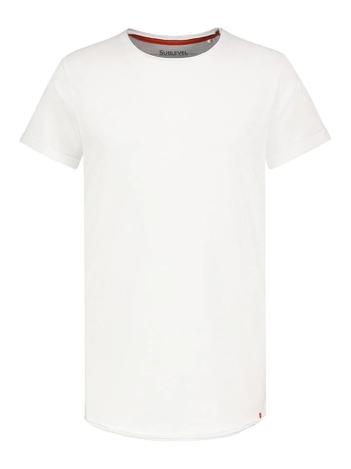 SUBLEVEL Shirt In Weiß 3 SUBLEVEL Shirt In Weiß