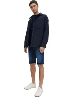 TOM TAILOR Denim Jeans-Shorts In Blau -Mustiag Geschaft tom tailor denim jeans shorts in blau 4