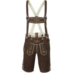 Lederhose Tegernsee Kurz K20 In Mocca